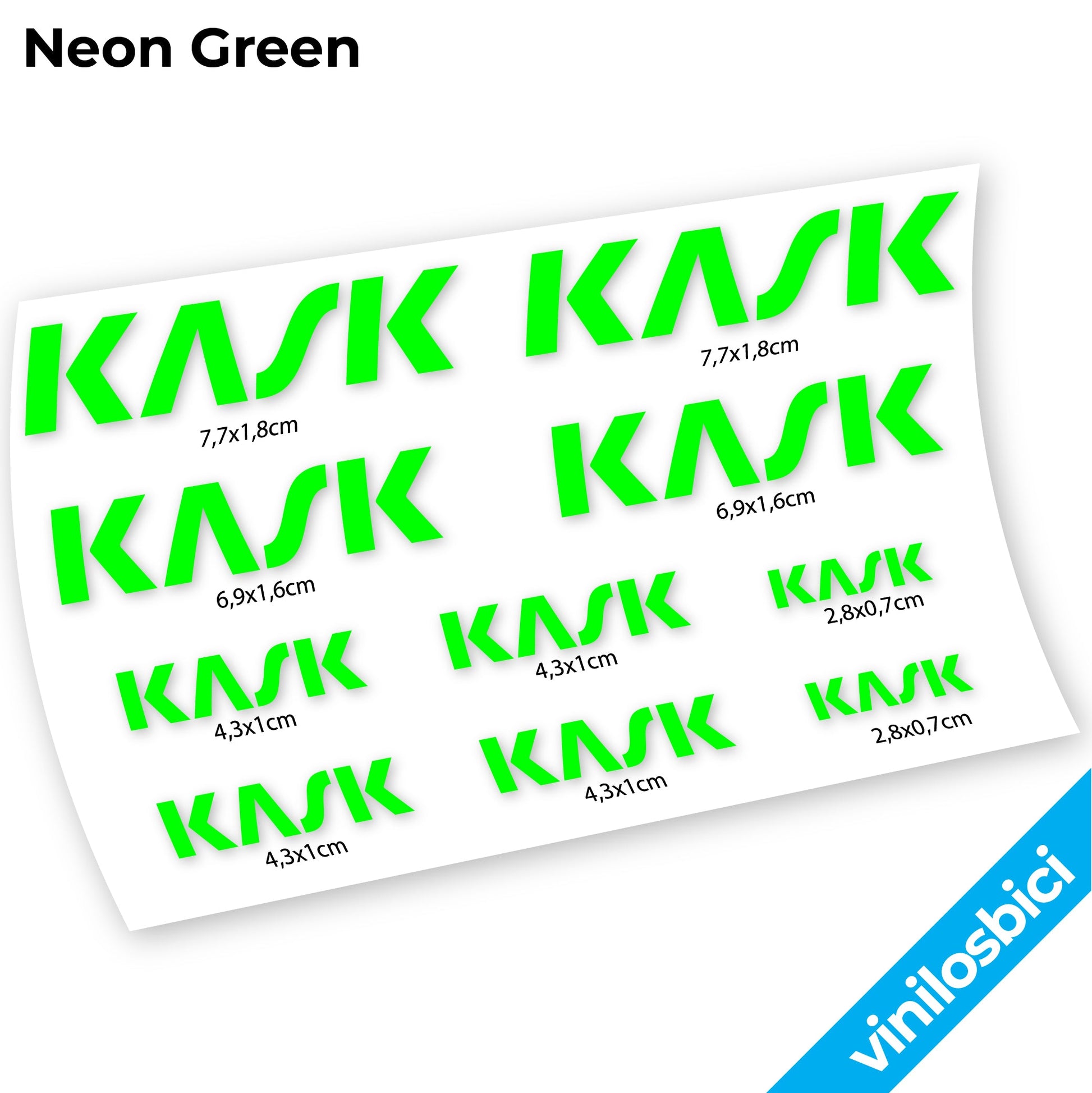 Stickers Kask compatibles Autocollants casque