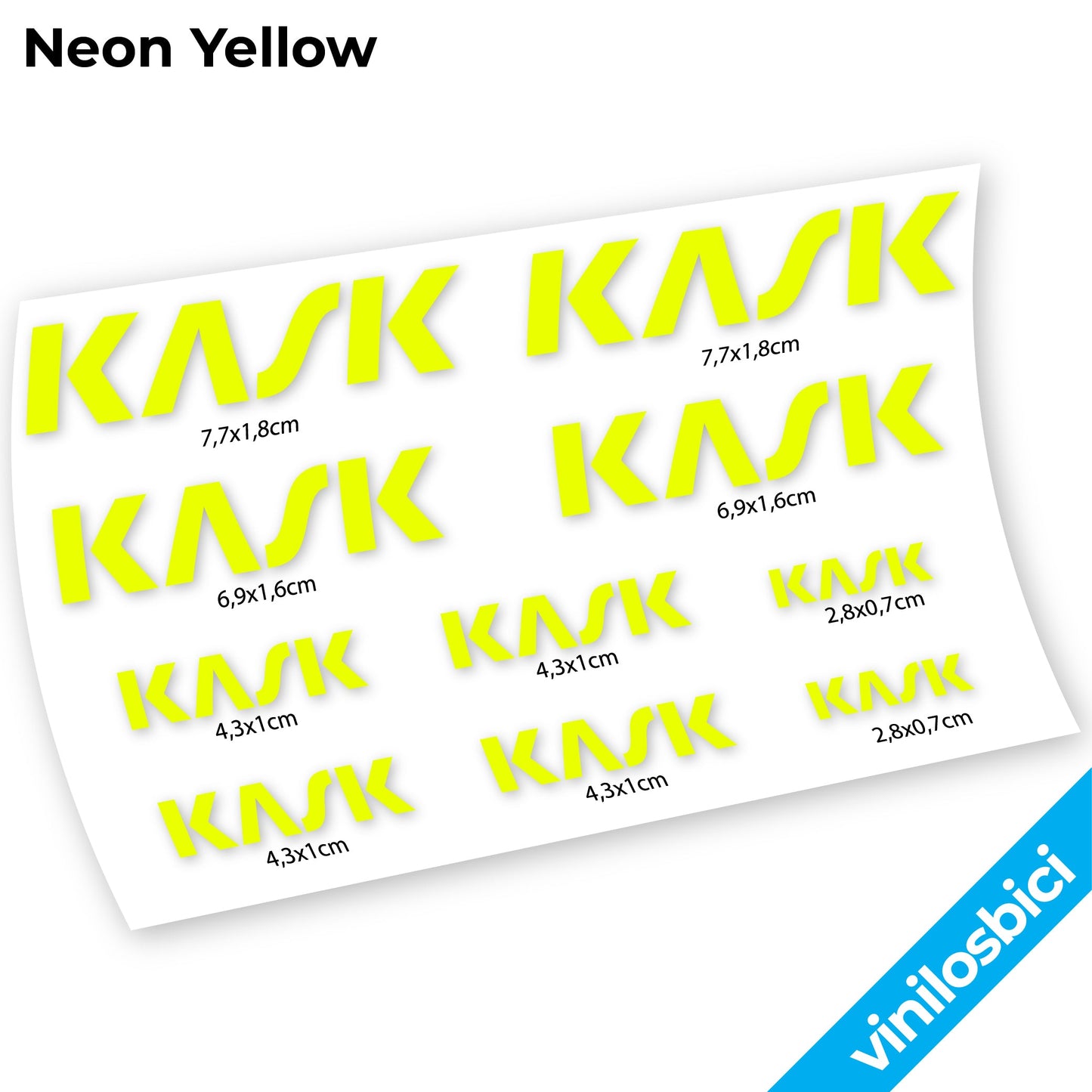 Stickers Kask compatibles Autocollants casque