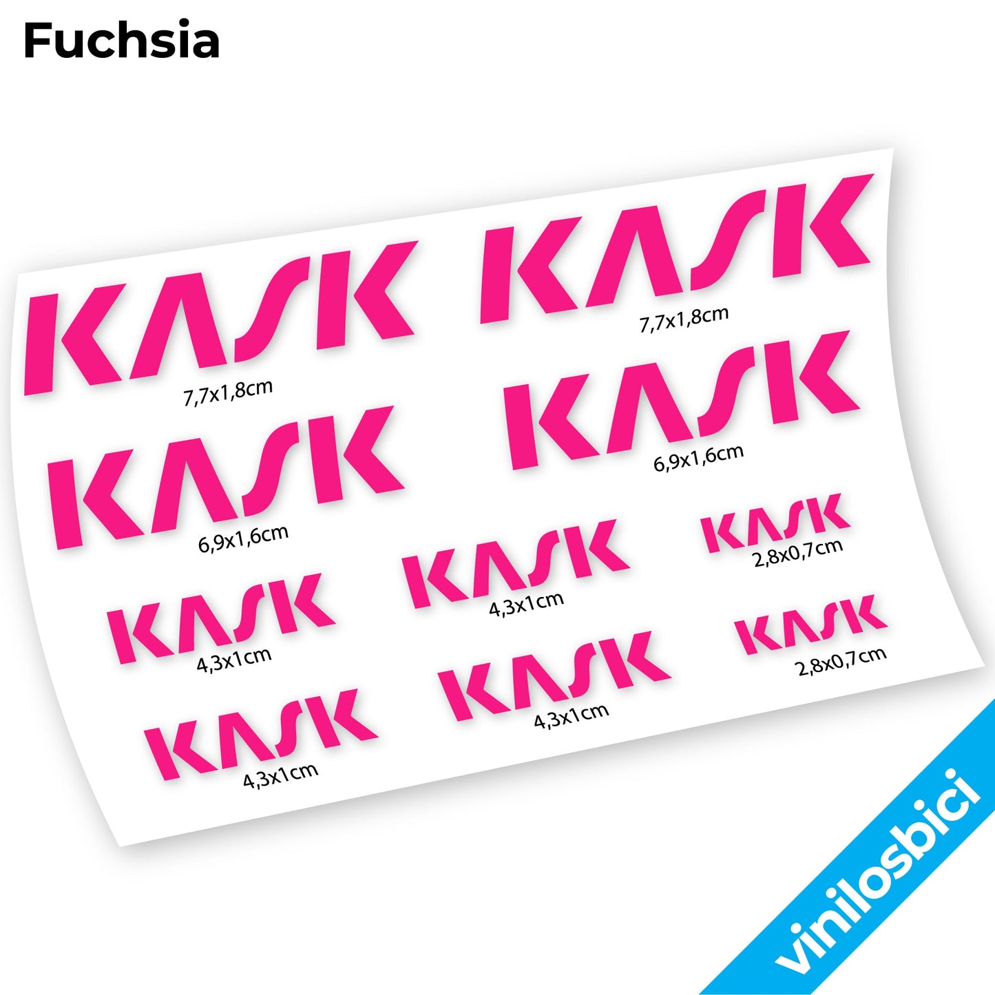 Stickers Kask compatibles Autocollants casque