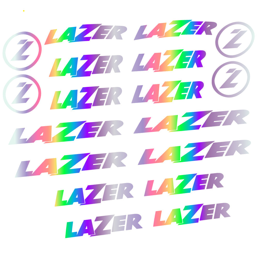 Stickers Lazer compatibles Autocollants casque