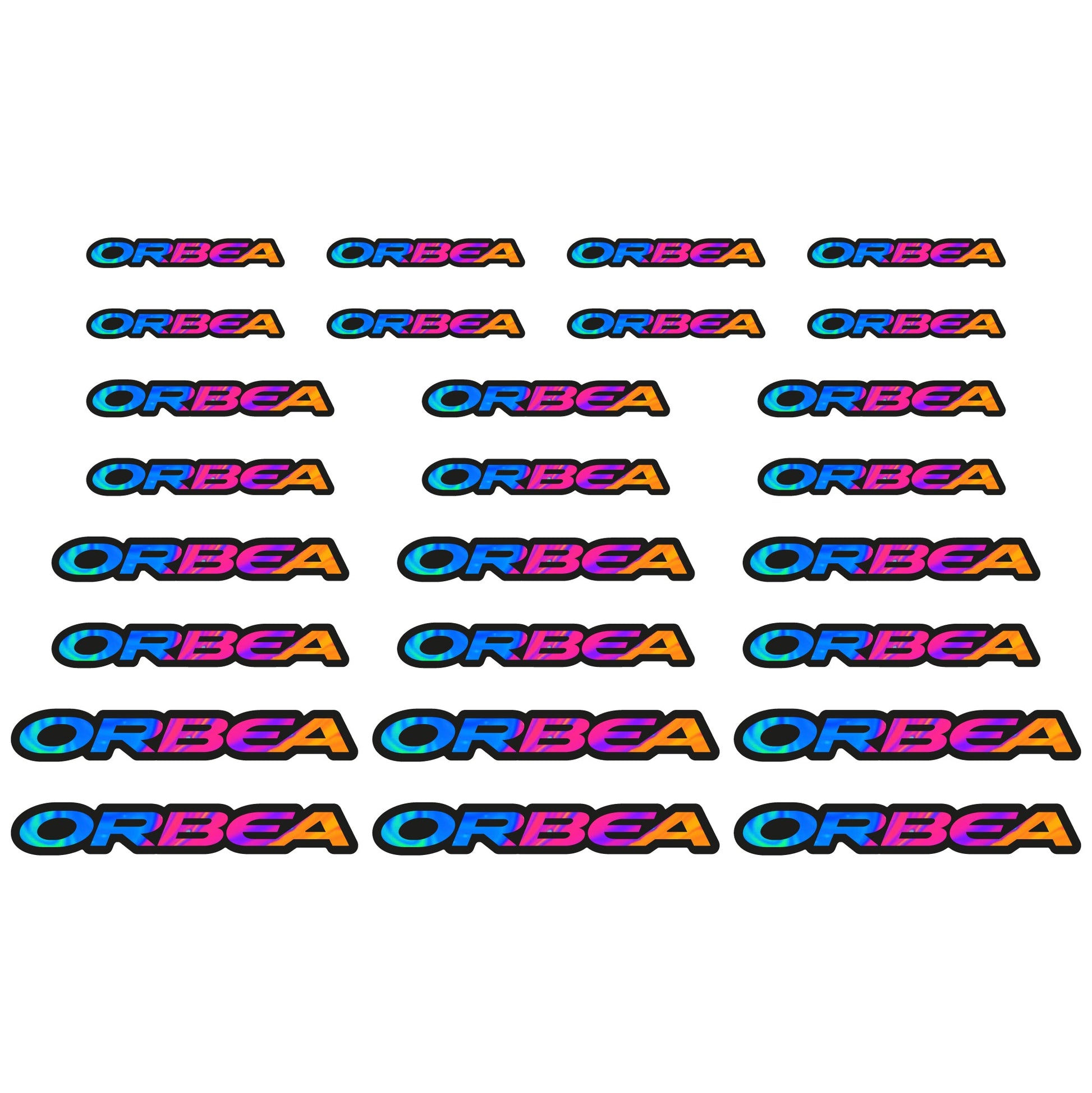 Stickers Orbea compatibles Autocollants casque