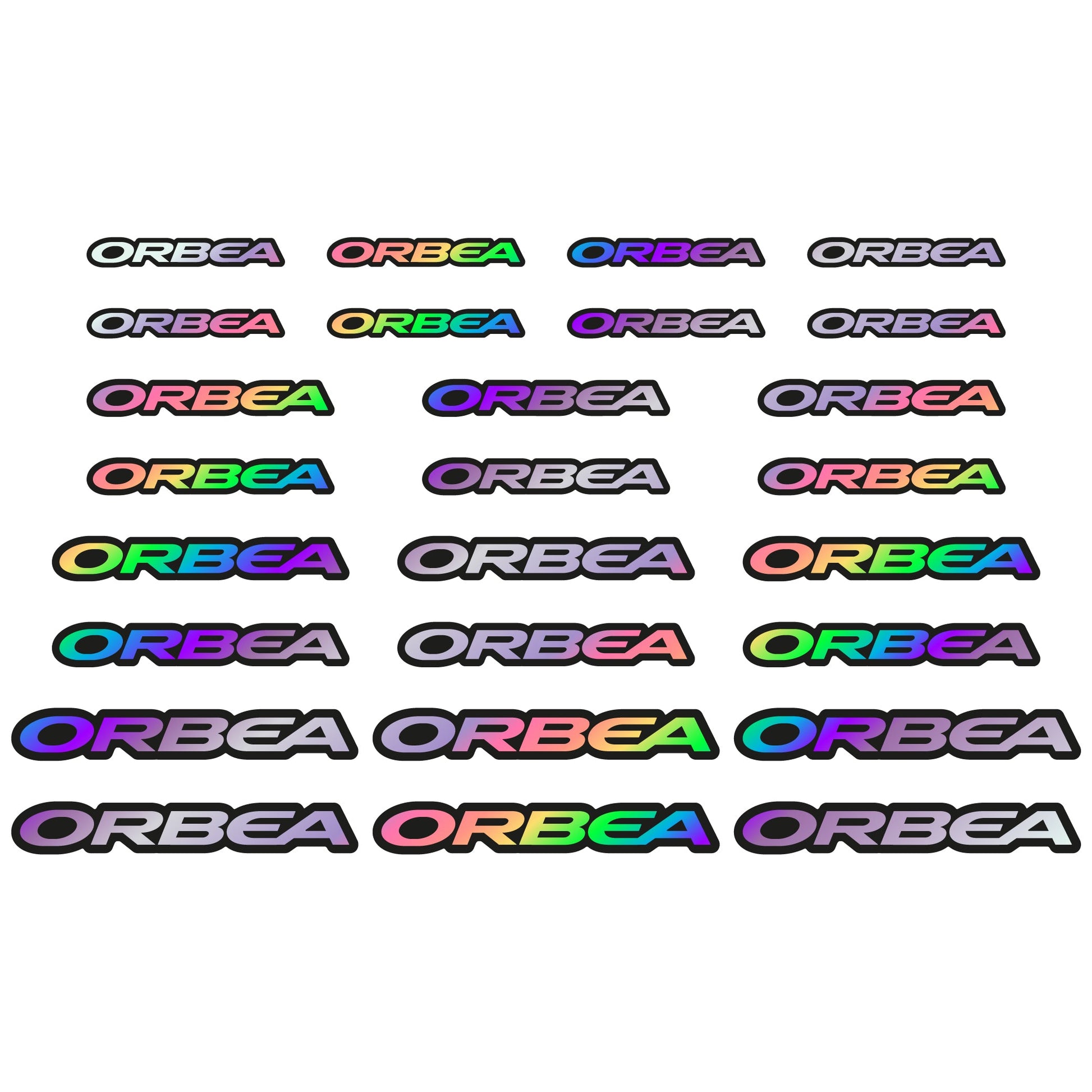 Stickers Orbea compatibles Autocollants casque