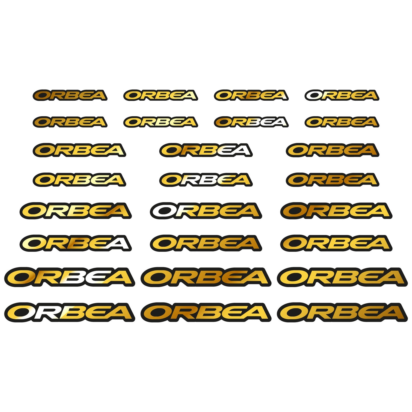Stickers Orbea compatibles Autocollants casque