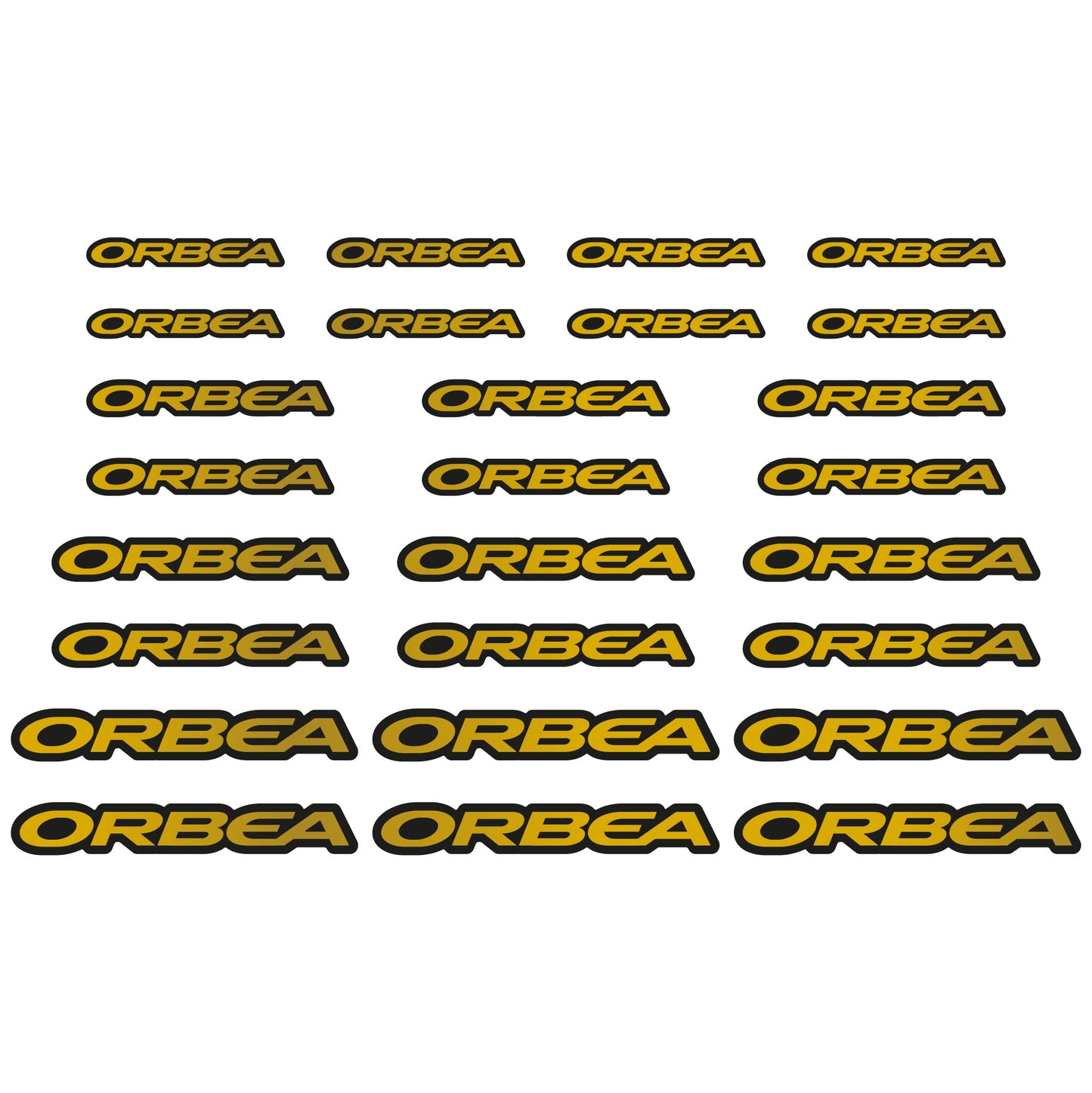 Stickers Orbea compatibles Autocollants casque