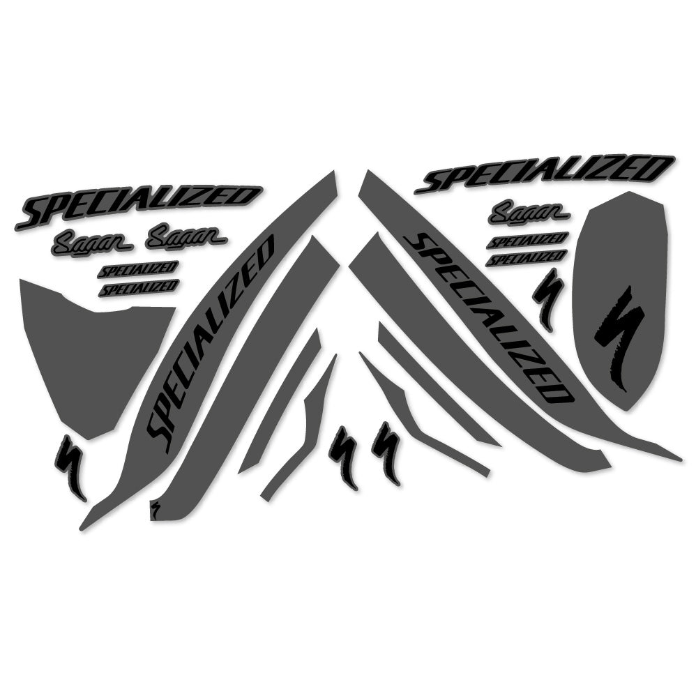 Stickers Specialized SWorks Evade 2 Angi Mips Sagan Collection LTD Autocollants casque