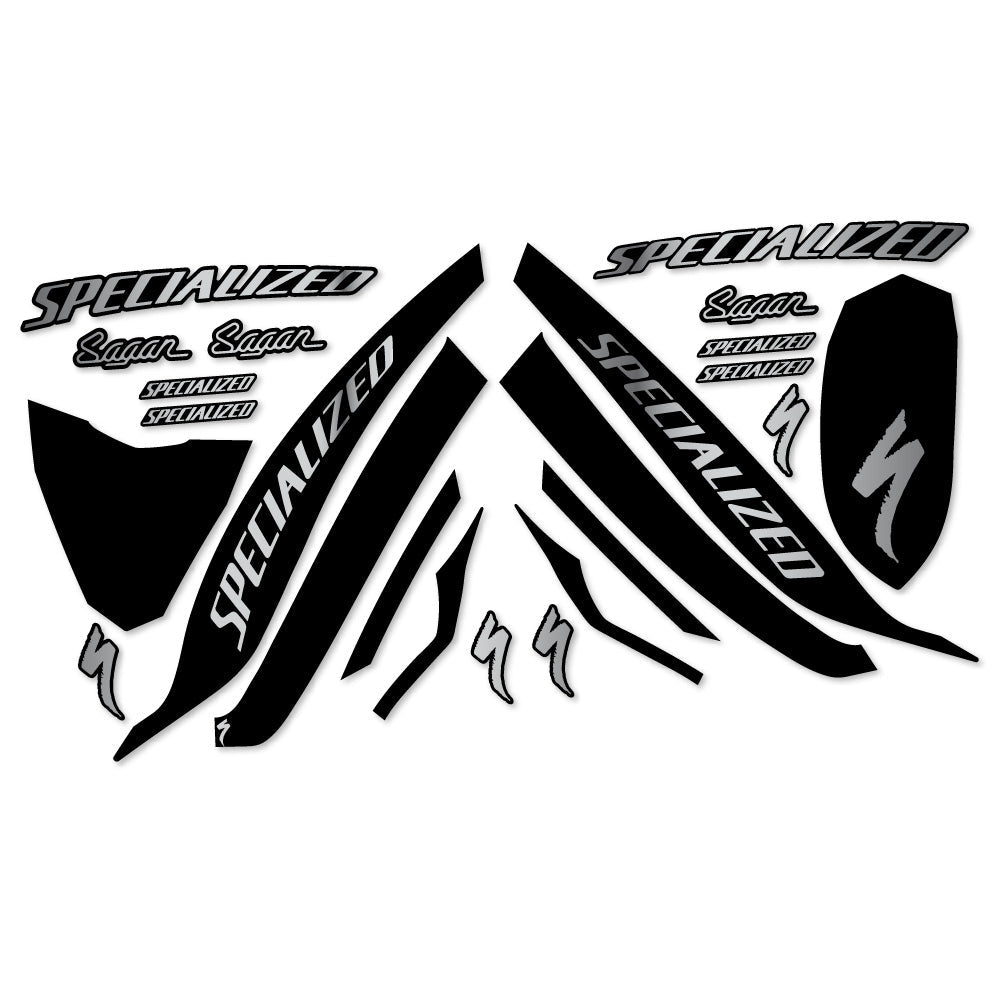 Stickers Specialized SWorks Evade 2 Angi Mips Sagan Collection LTD Autocollants casque