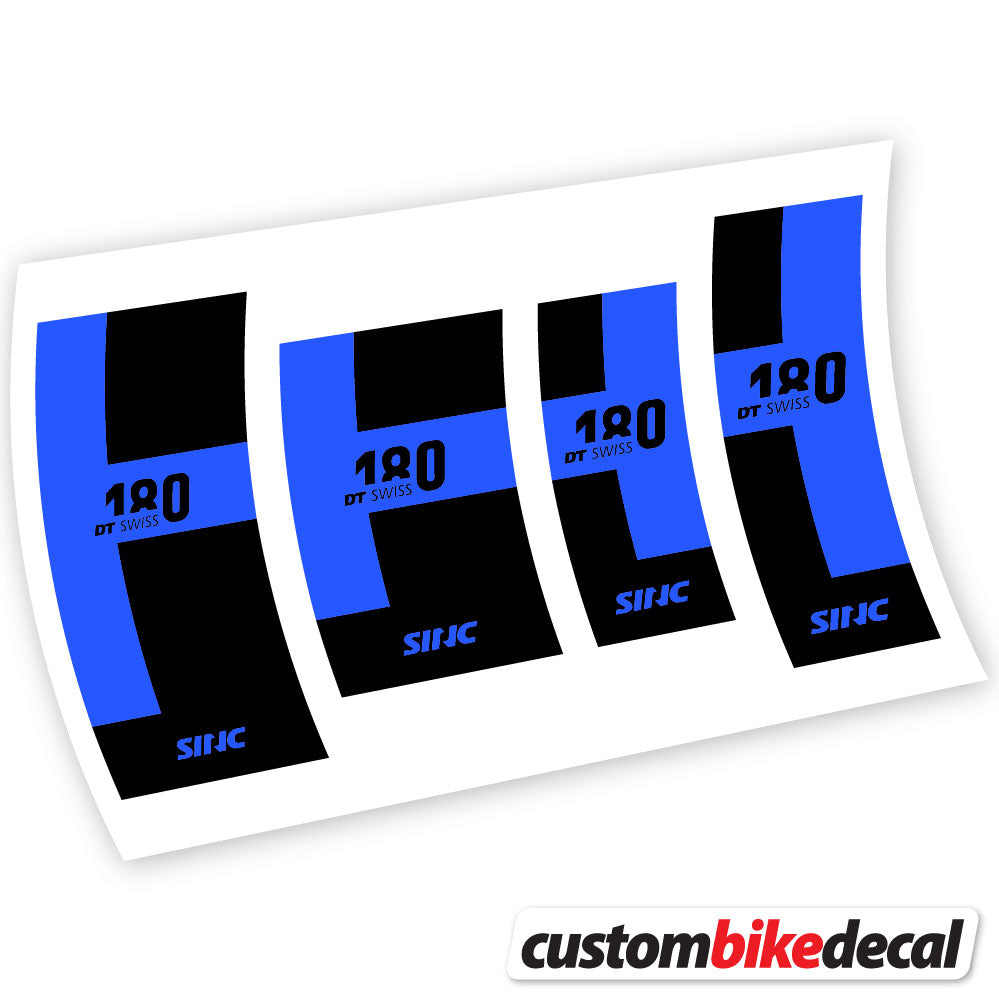 Decal for DT Swiss 180 hub – bike sticker vinyl