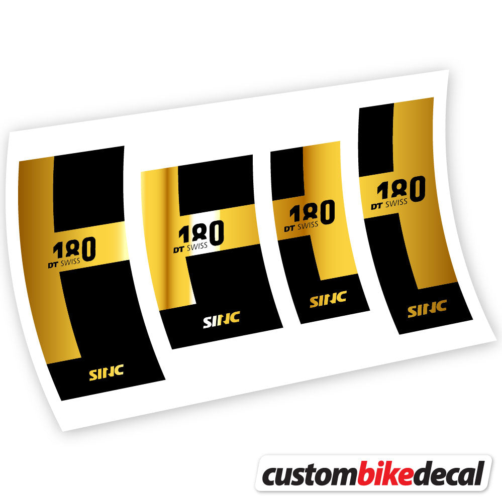 Decal for DT Swiss 180 hub – bike sticker vinyl, view 7