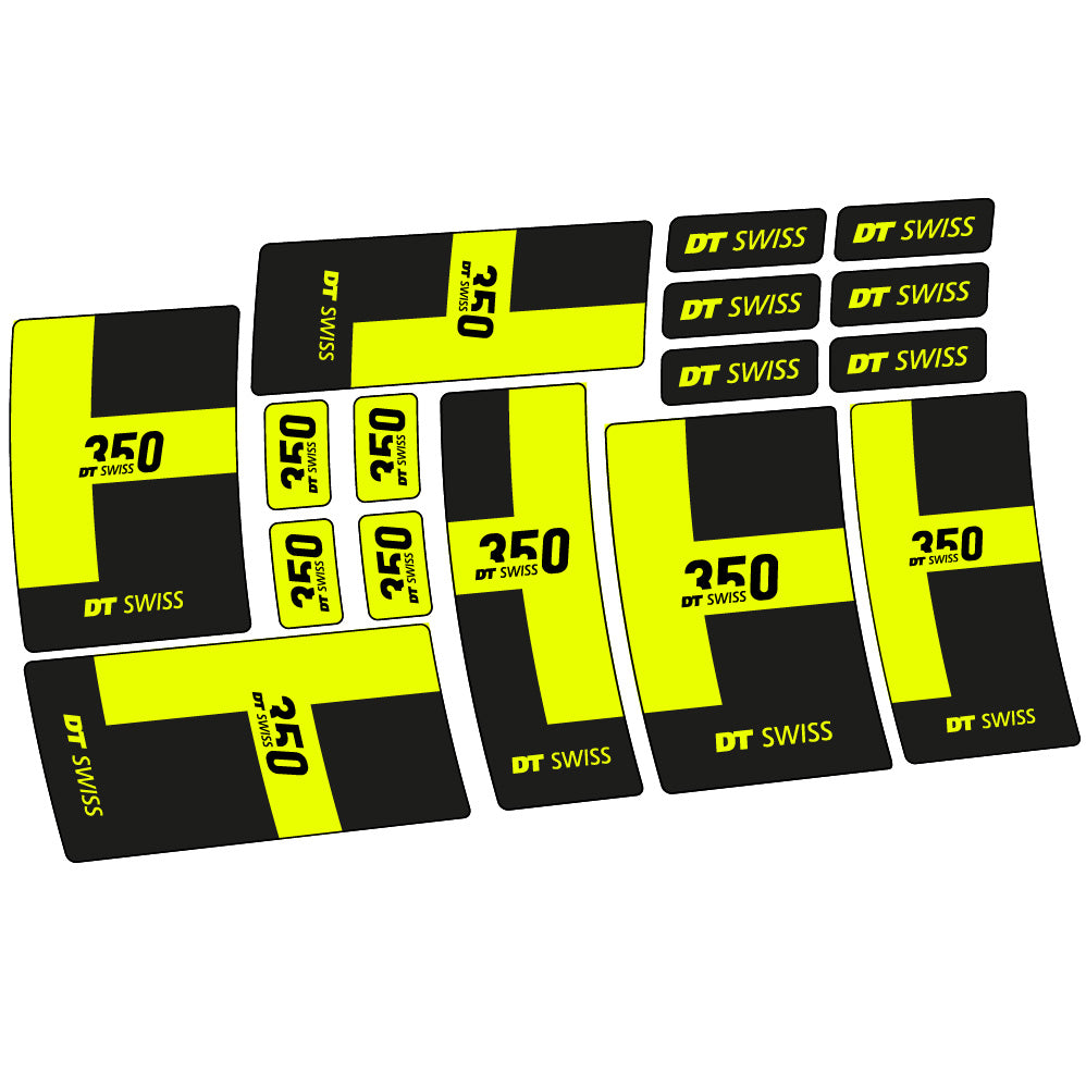 Stickers DT Swiss 350 2021 compatibles Autocollants moyeux