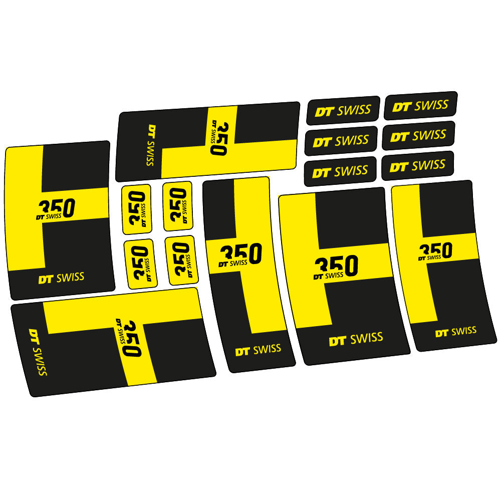 Stickers DT Swiss 350 2021 compatibles Autocollants moyeux