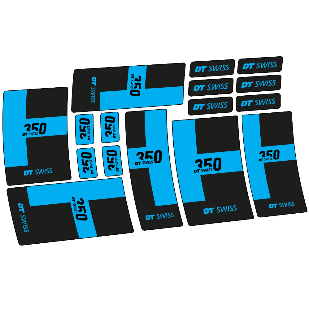 Stickers DT Swiss 350 2021 compatibles Autocollants moyeux