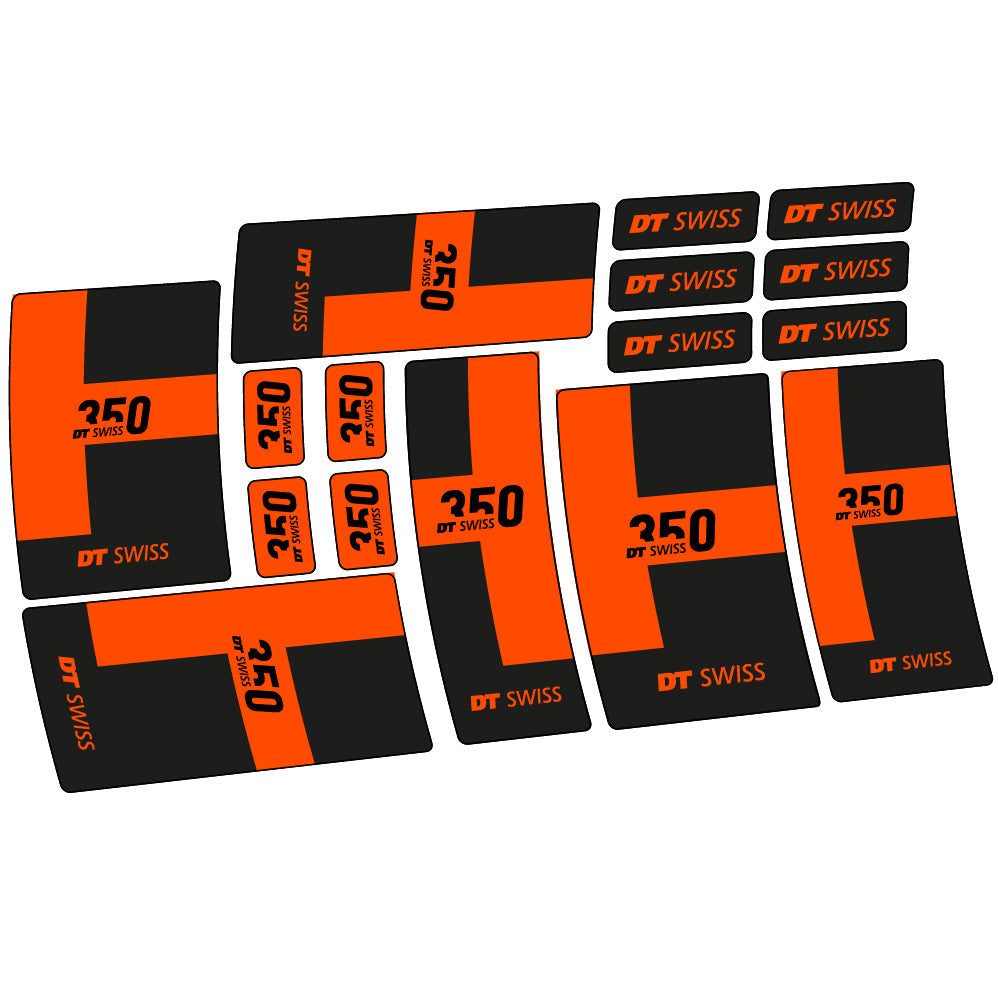 Stickers DT Swiss 350 2021 compatibles Autocollants moyeux