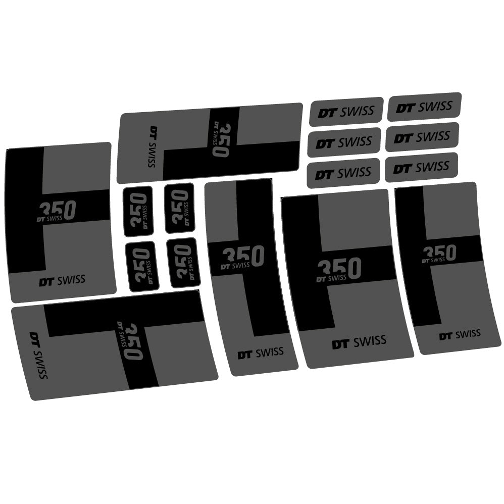 Stickers DT Swiss 350 2021 compatibles Autocollants moyeux