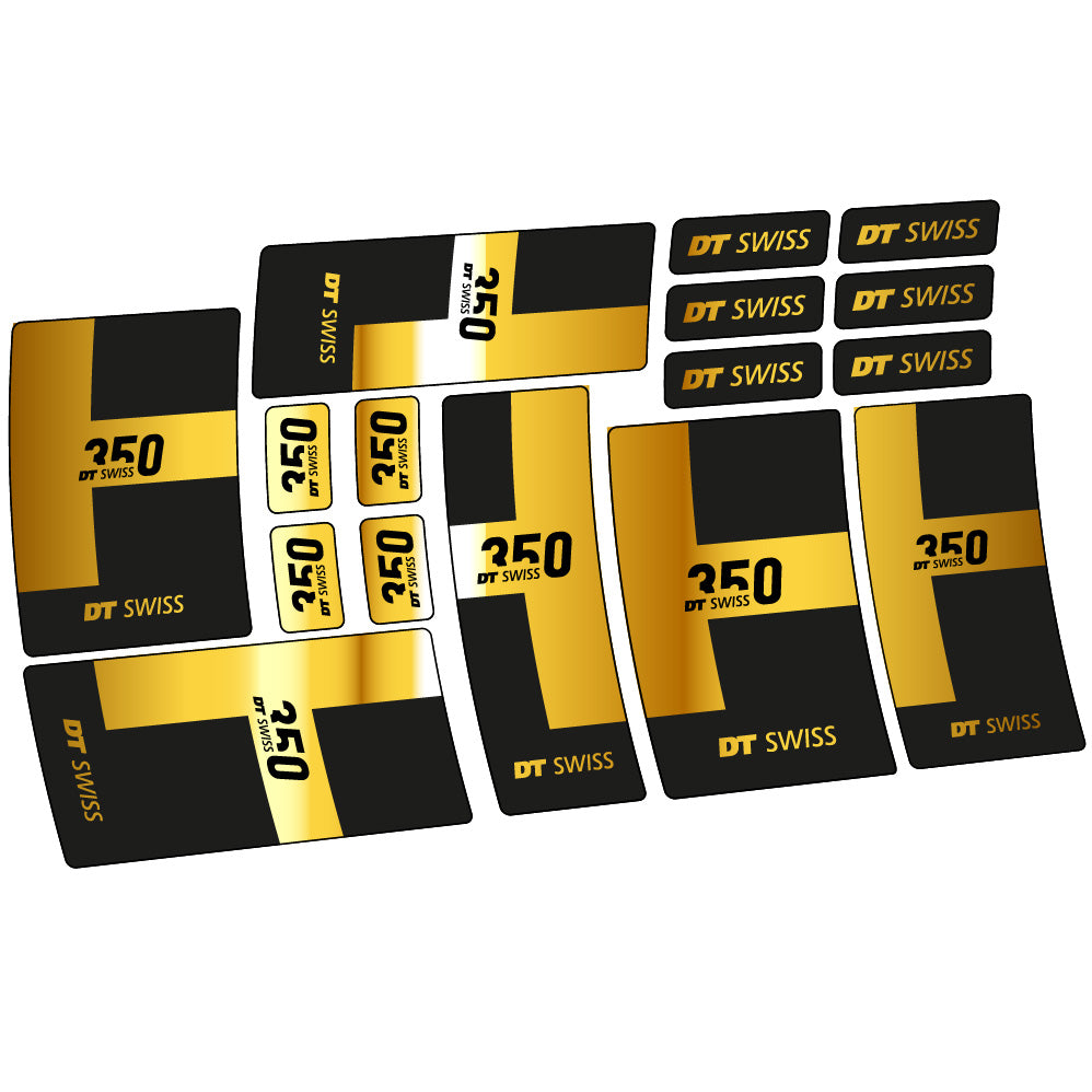 Stickers DT Swiss 350 2021 compatibles Autocollants moyeux