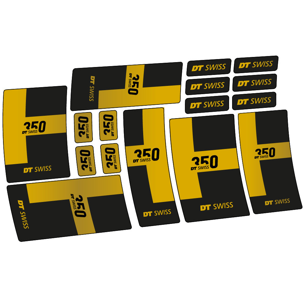 Stickers DT Swiss 350 2021 compatibles Autocollants moyeux