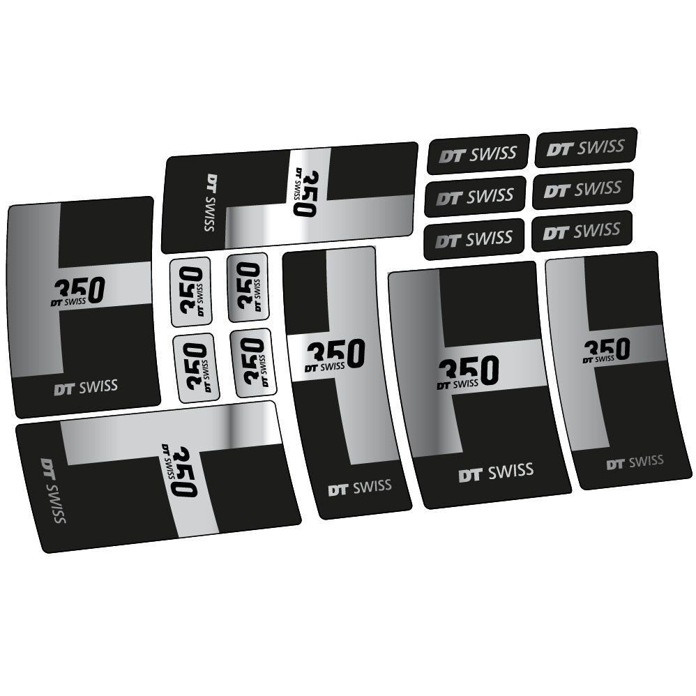 Stickers DT Swiss 350 2021 compatibles Autocollants moyeux
