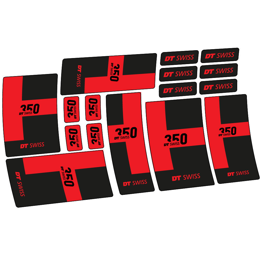 Stickers DT Swiss 350 2021 compatibles Autocollants moyeux