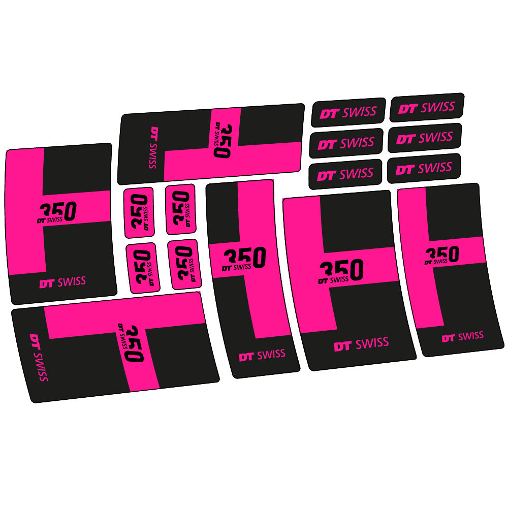 Stickers DT Swiss 350 2021 compatibles Autocollants moyeux