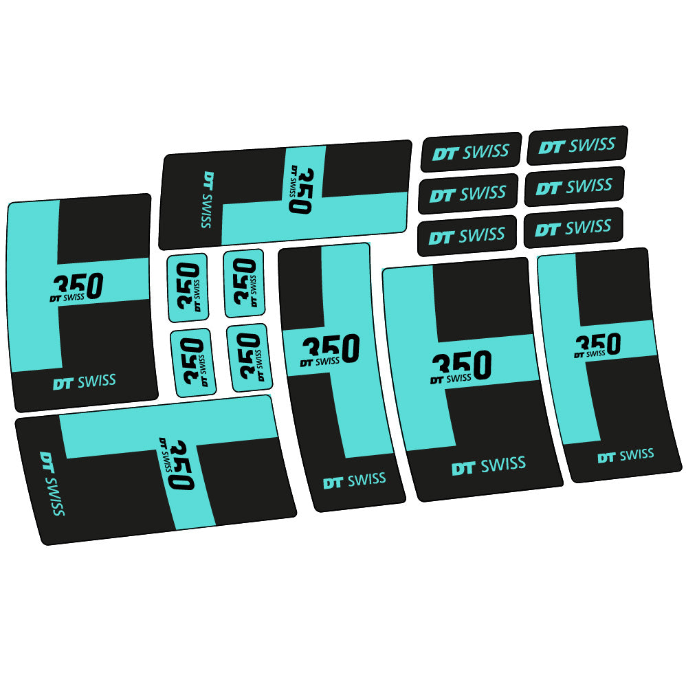 Stickers DT Swiss 350 2021 compatibles Autocollants moyeux