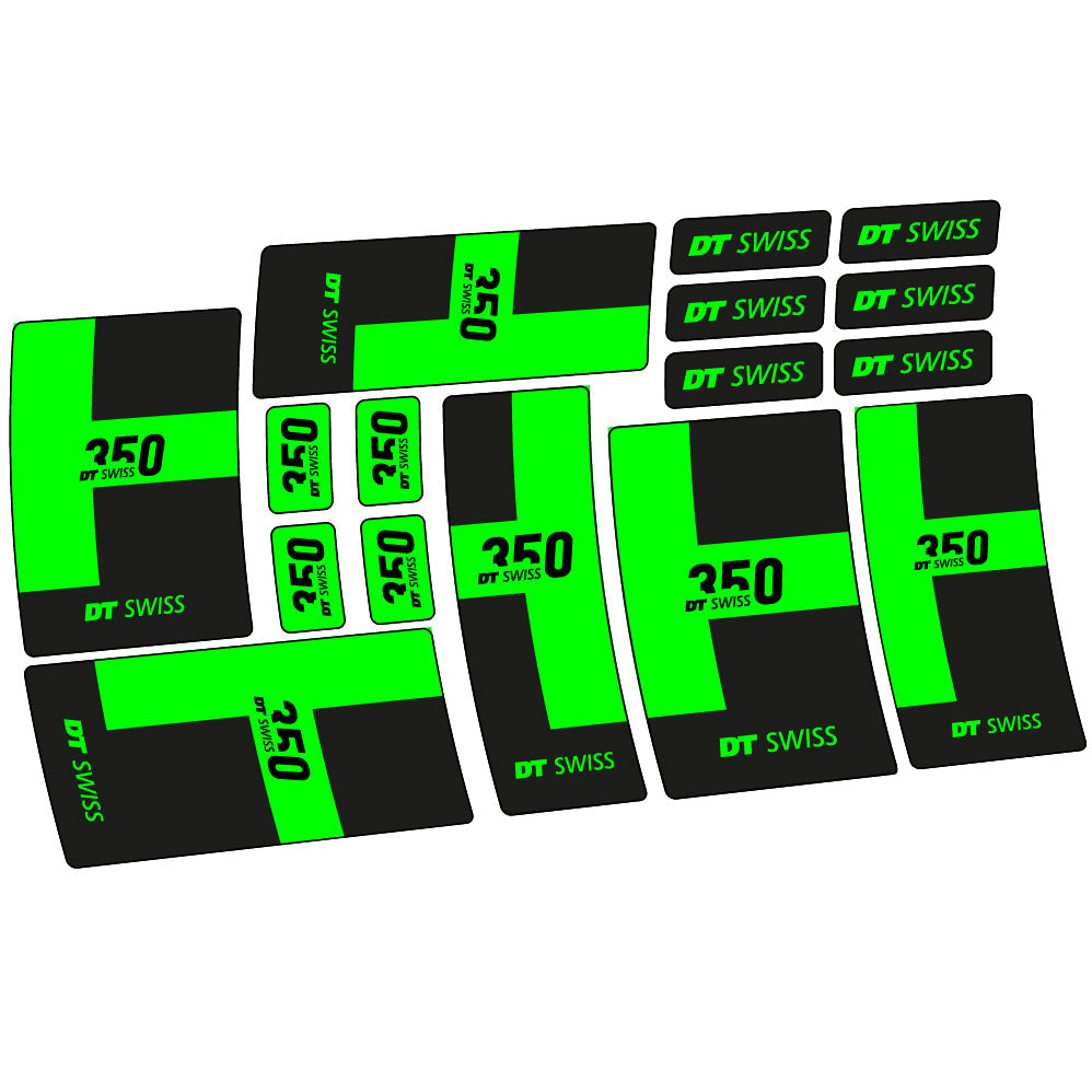 Stickers DT Swiss 350 2021 compatibles Autocollants moyeux
