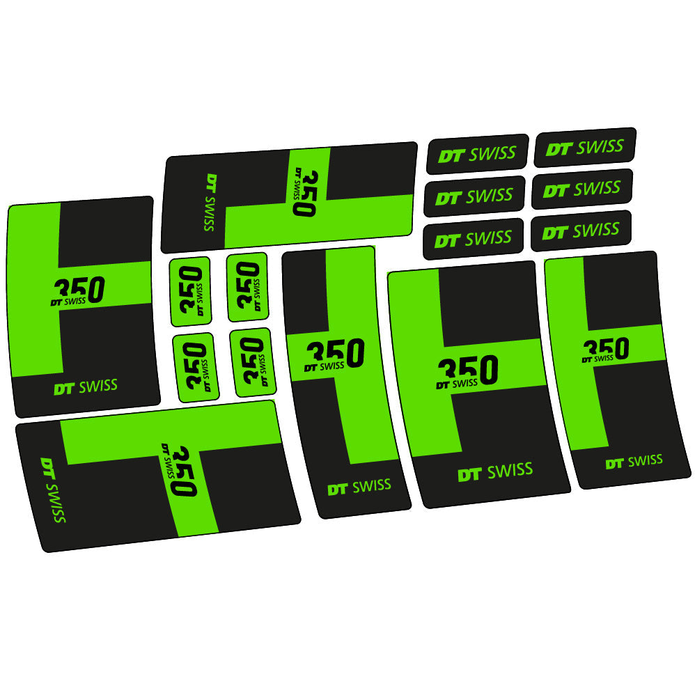 Stickers DT Swiss 350 2021 compatibles Autocollants moyeux