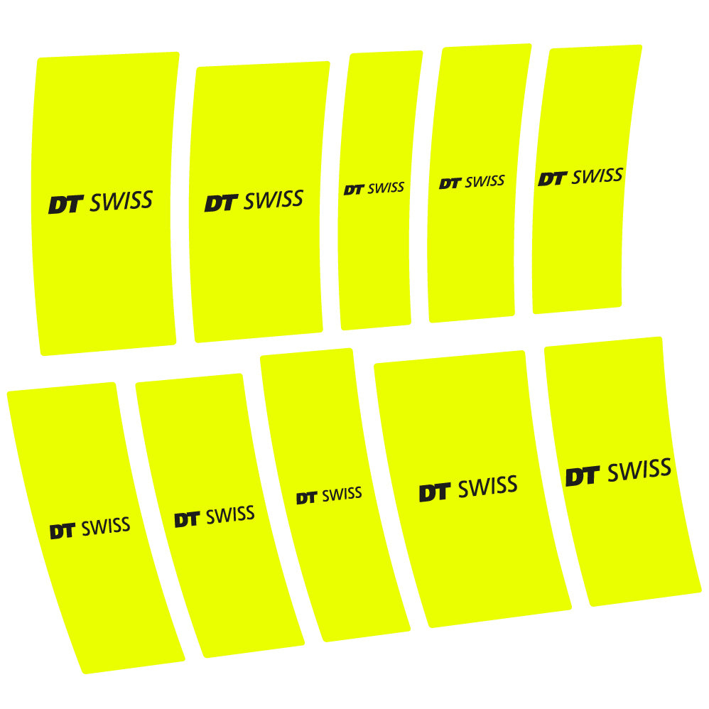Stickers DT Swiss P1800 compatibles Autocollants moyeux