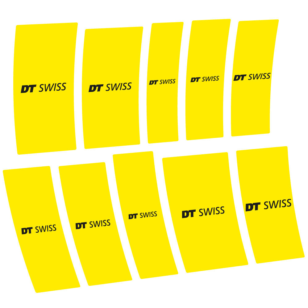 Stickers DT Swiss P1800 compatibles Autocollants moyeux