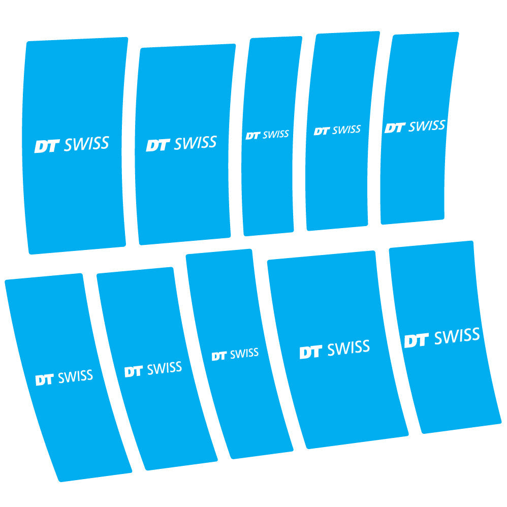 Stickers DT Swiss P1800 compatibles Autocollants moyeux