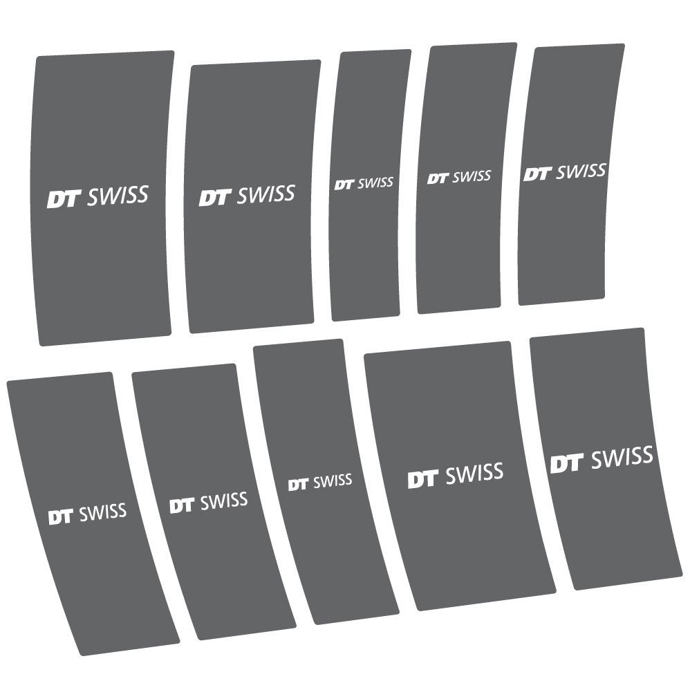Stickers DT Swiss P1800 compatibles Autocollants moyeux