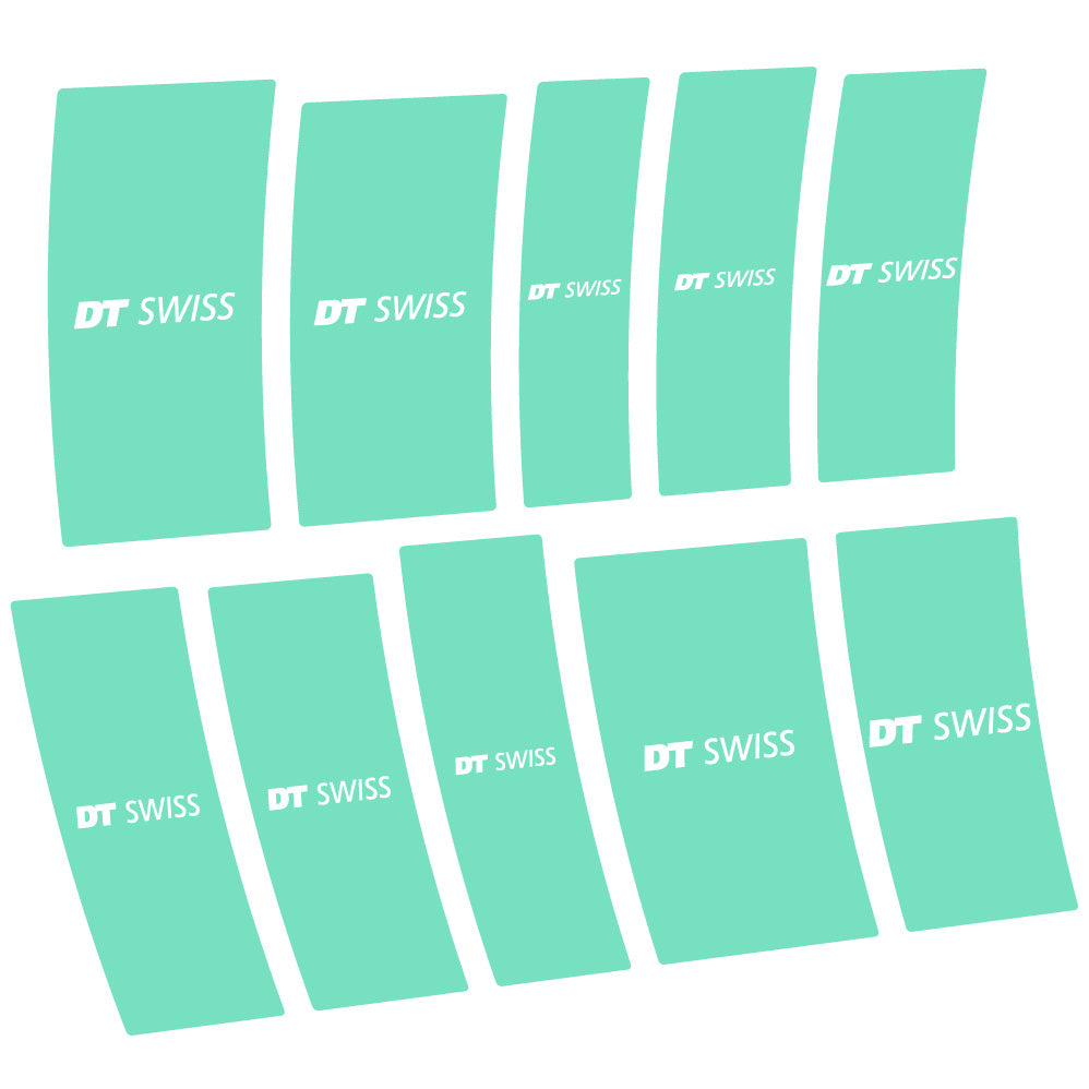 Stickers DT Swiss P1800 compatibles Autocollants moyeux