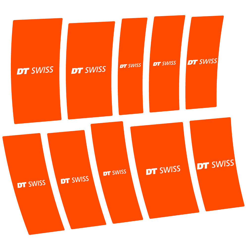 Stickers DT Swiss P1800 compatibles Autocollants moyeux