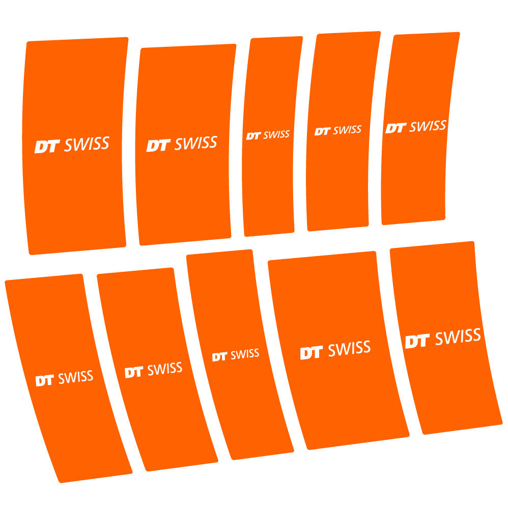 Stickers DT Swiss P1800 compatibles Autocollants moyeux