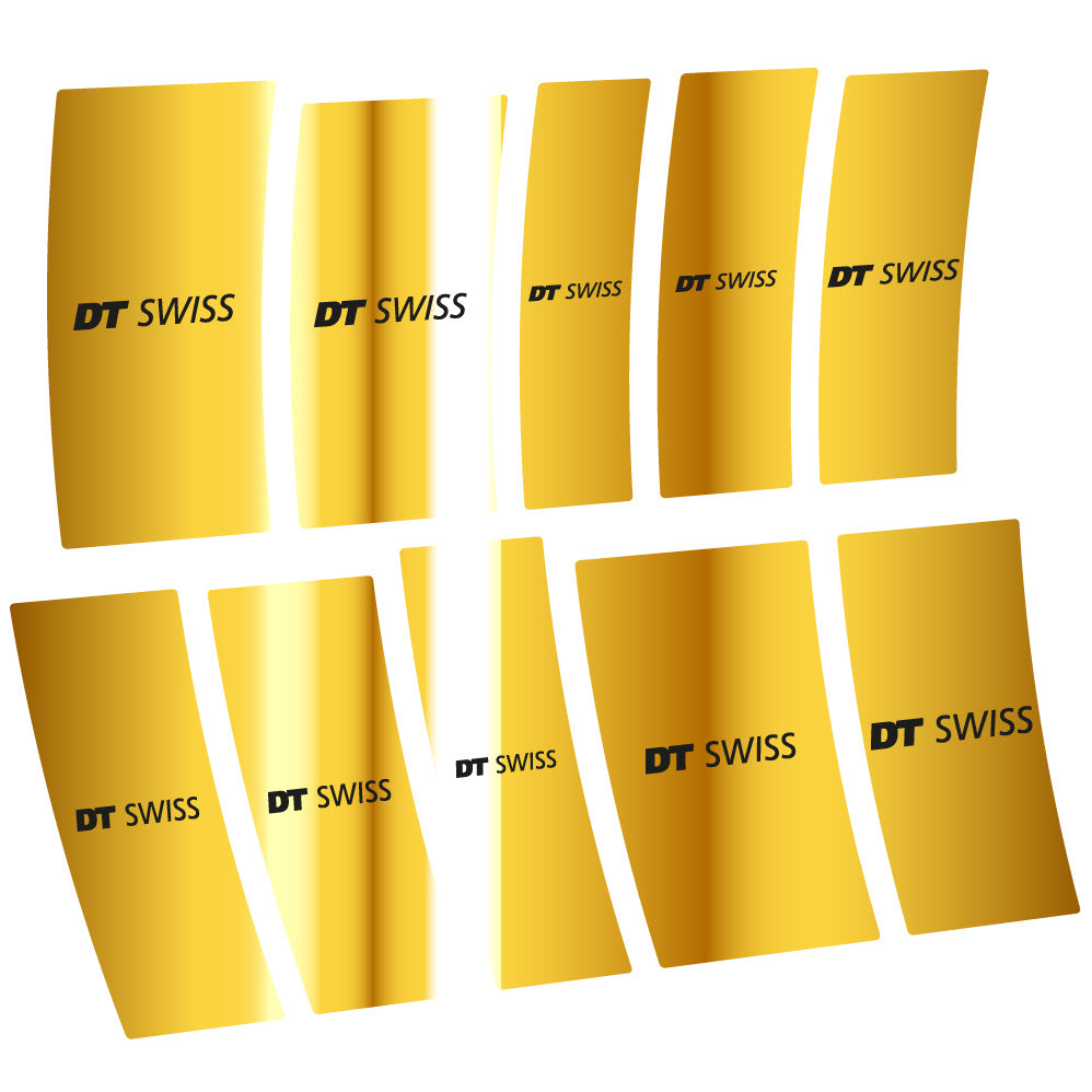 Stickers DT Swiss P1800 compatibles Autocollants moyeux