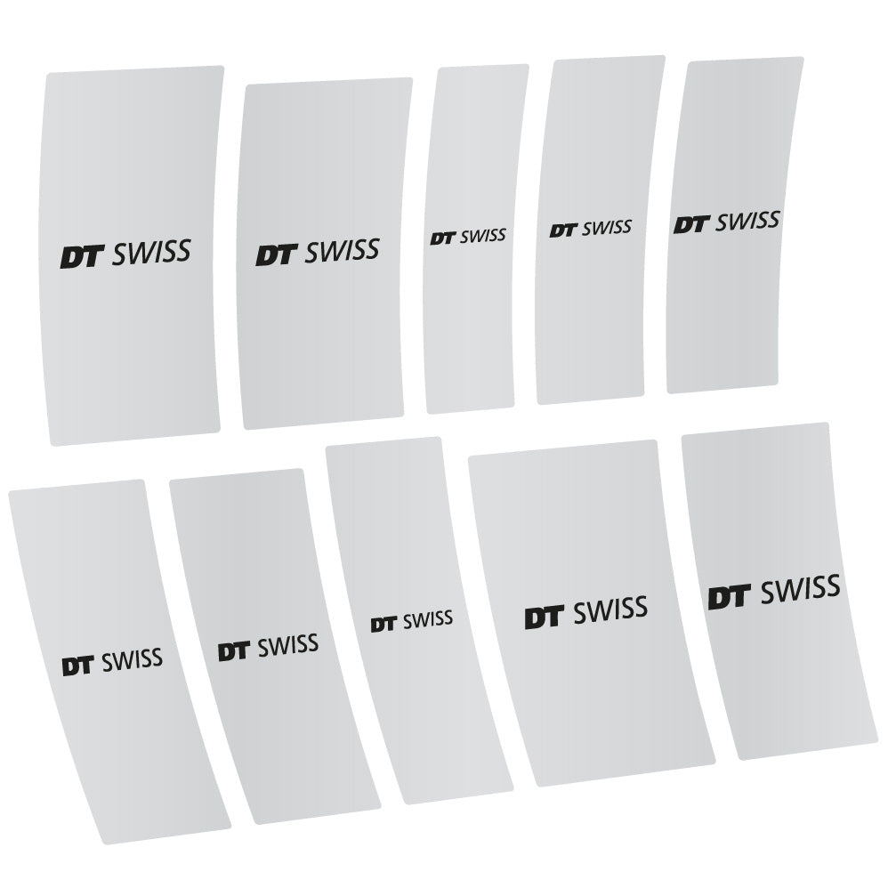 Stickers DT Swiss P1800 compatibles Autocollants moyeux