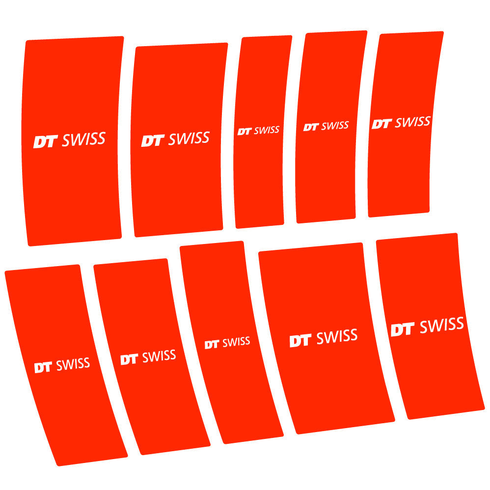 Stickers DT Swiss P1800 compatibles Autocollants moyeux
