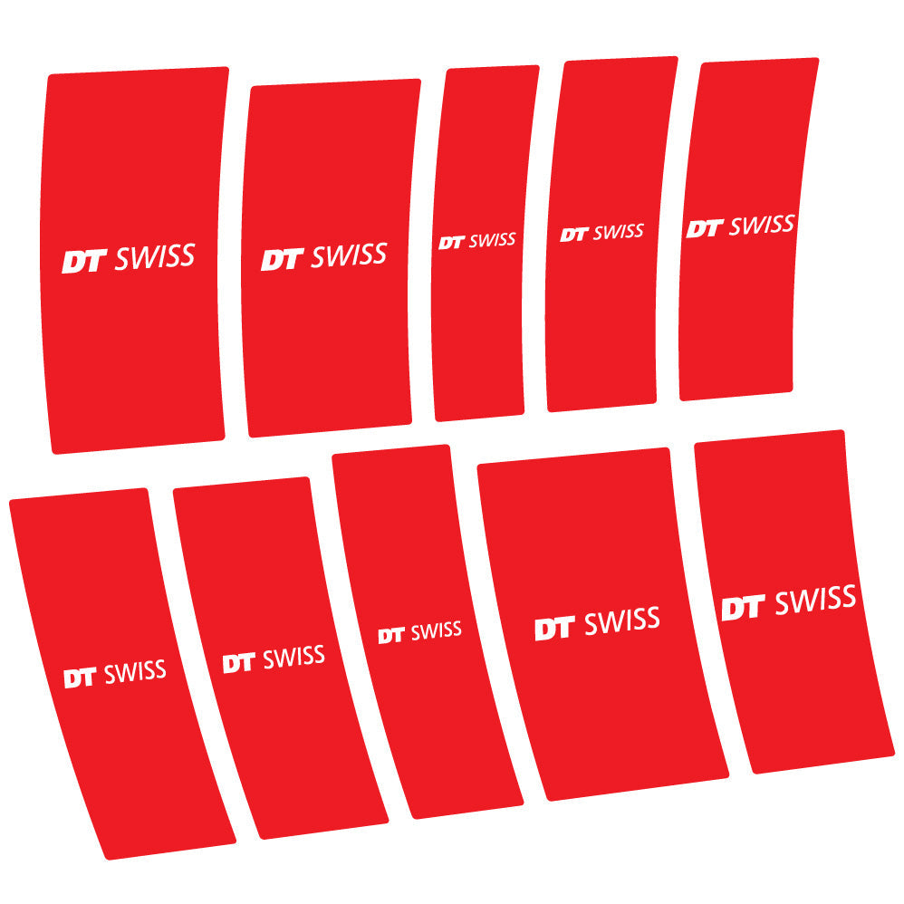 Stickers DT Swiss P1800 compatibles Autocollants moyeux