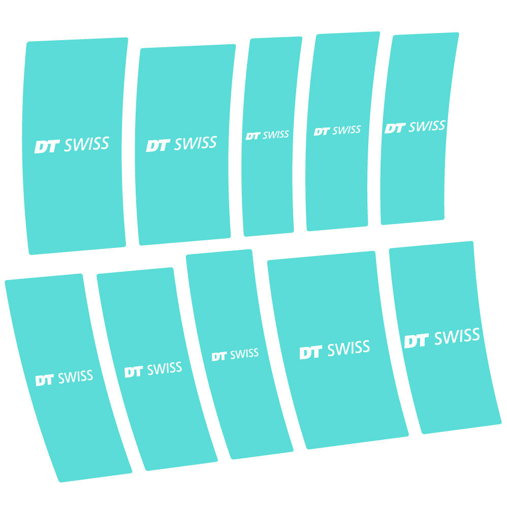 Stickers DT Swiss P1800 compatibles Autocollants moyeux