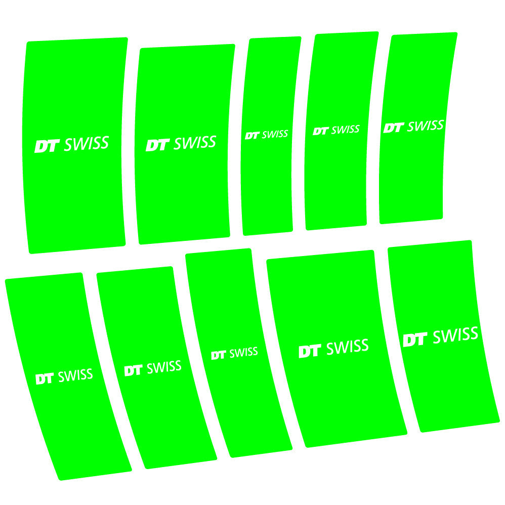 Stickers DT Swiss P1800 compatibles Autocollants moyeux