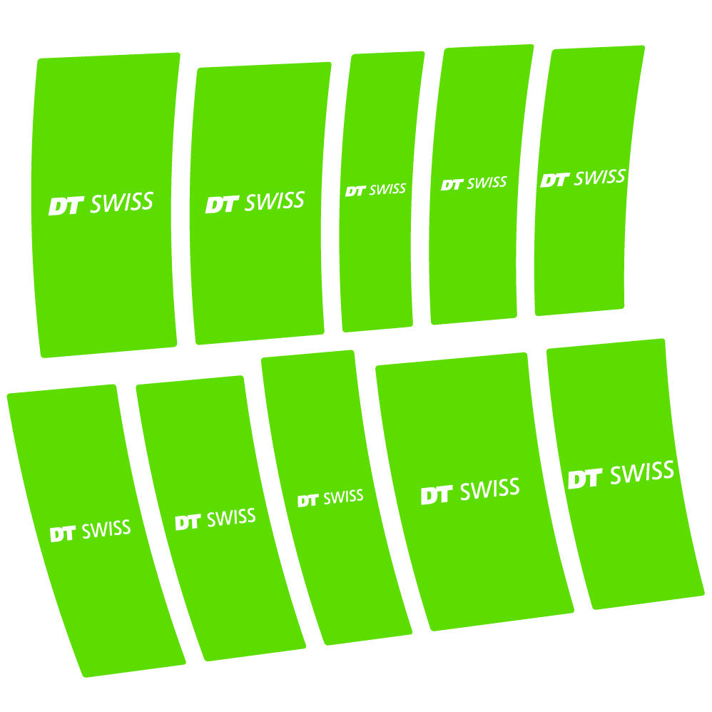 Stickers DT Swiss P1800 compatibles Autocollants moyeux