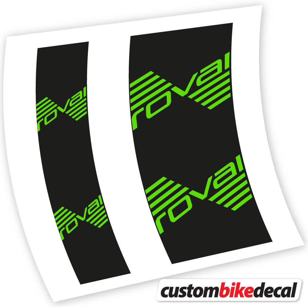Apple Green decal for Roval hub – bike sticker vinyl