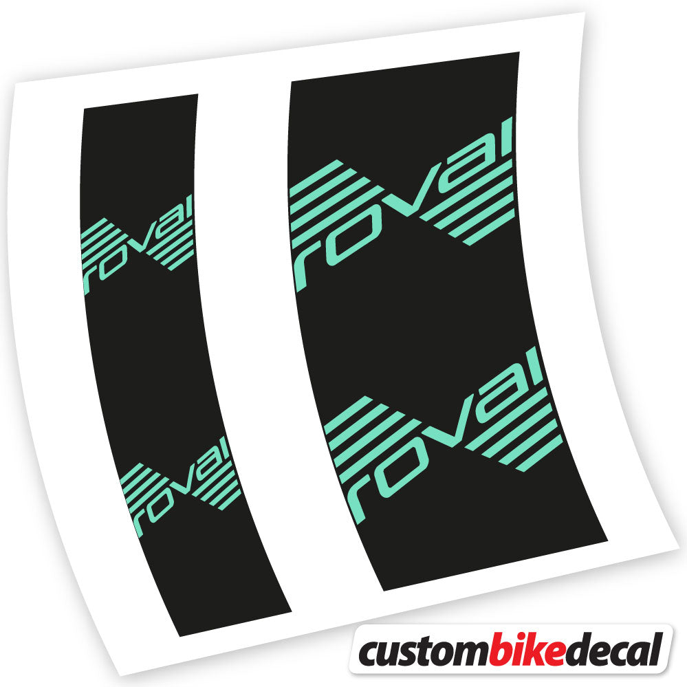 Mint decal for Roval hub – bike sticker vinyl