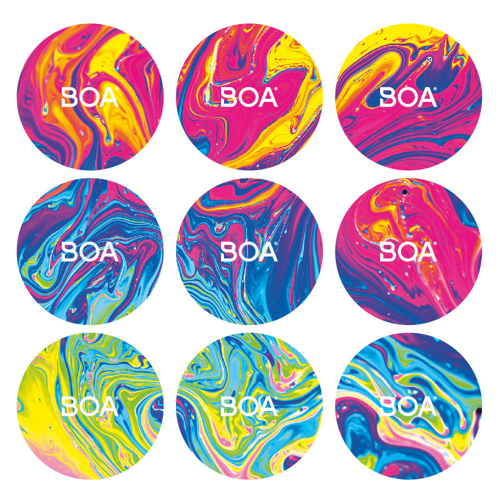 Stickers Boa, Zipper Sneakers compatibles Autocollants