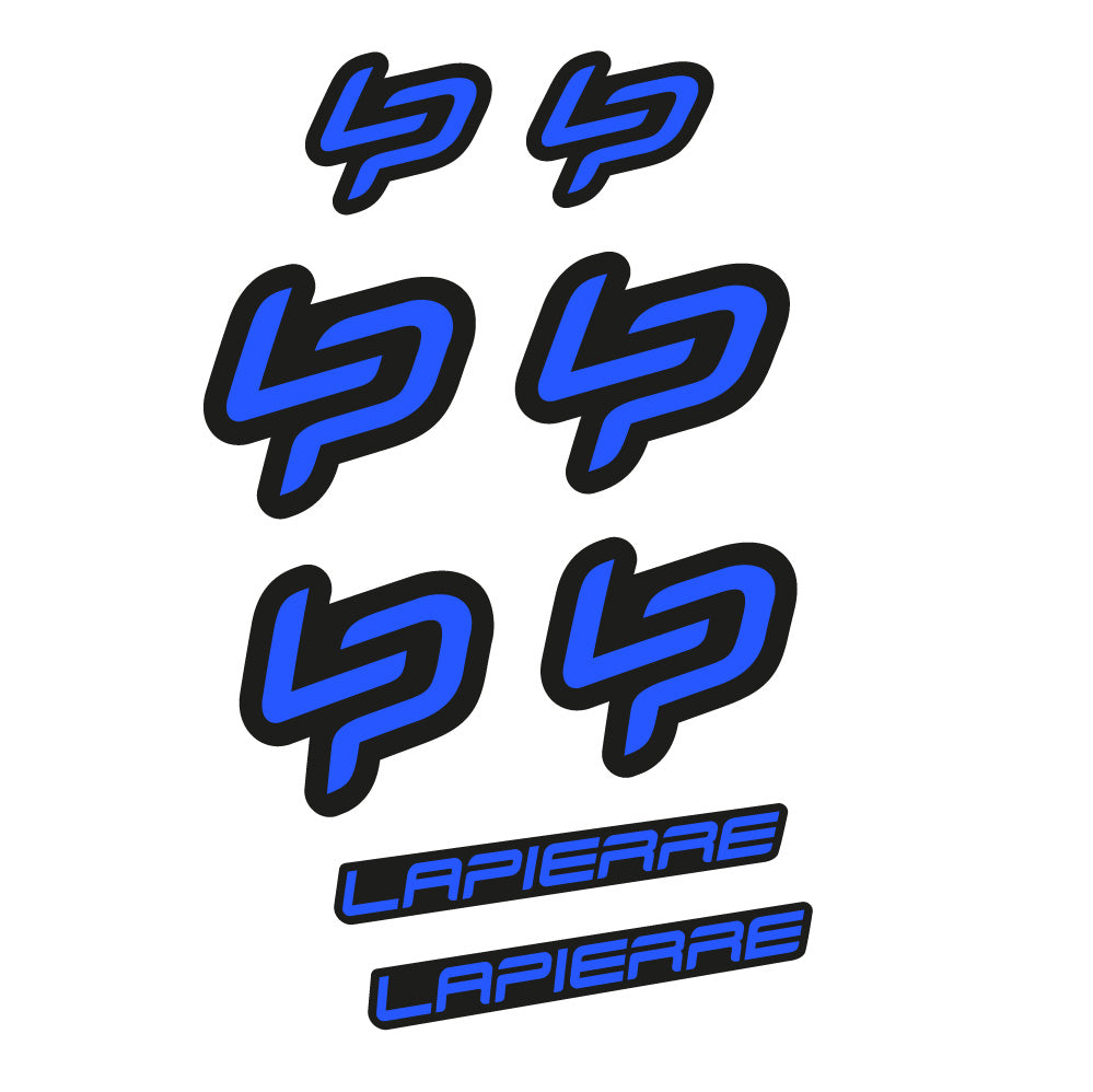 Stickers Lapierre compatibles - Autocollants cadre vélo