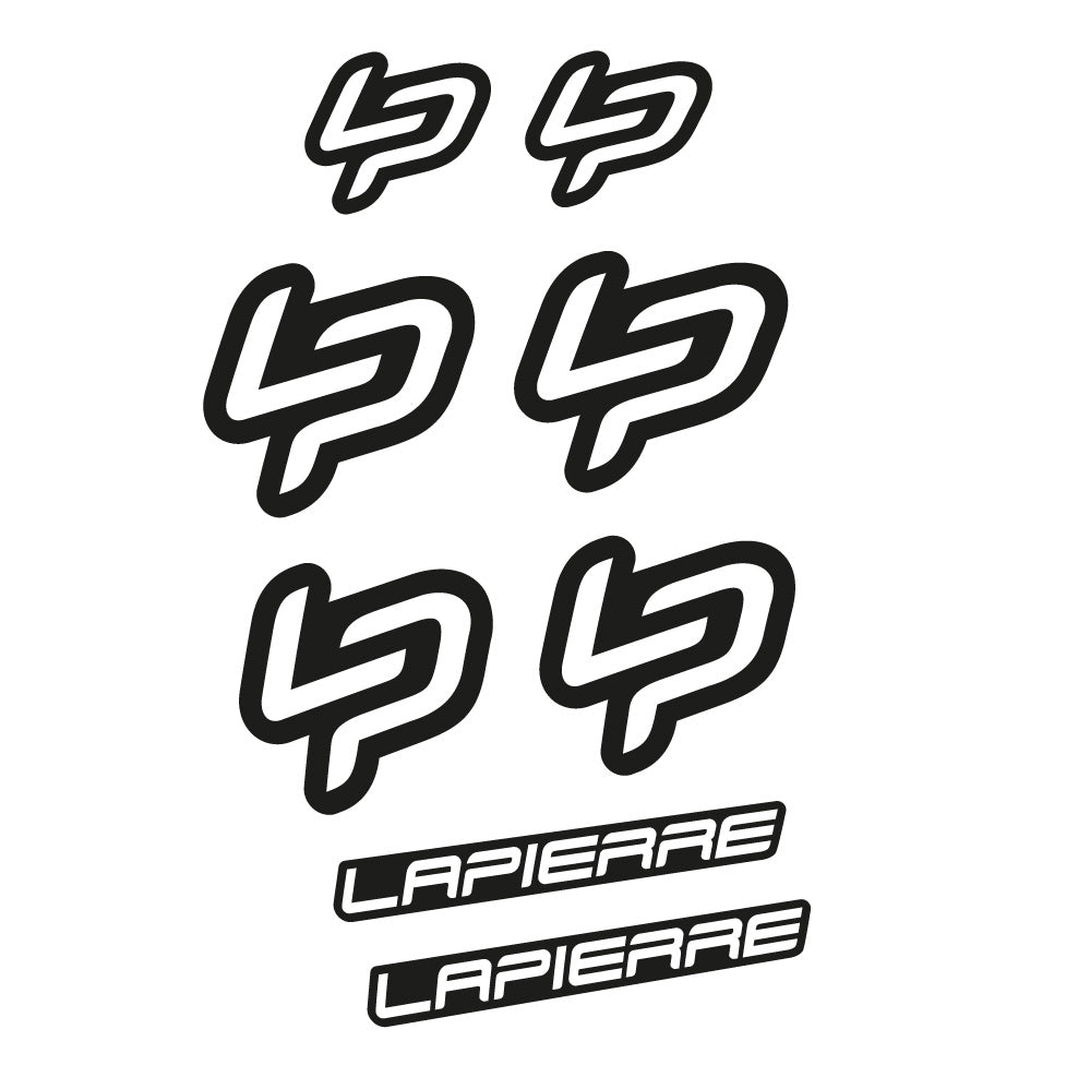 Stickers Lapierre compatibles Autocollants cadre