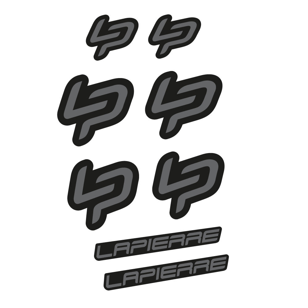 Stickers Lapierre compatibles - Autocollants cadre vélo