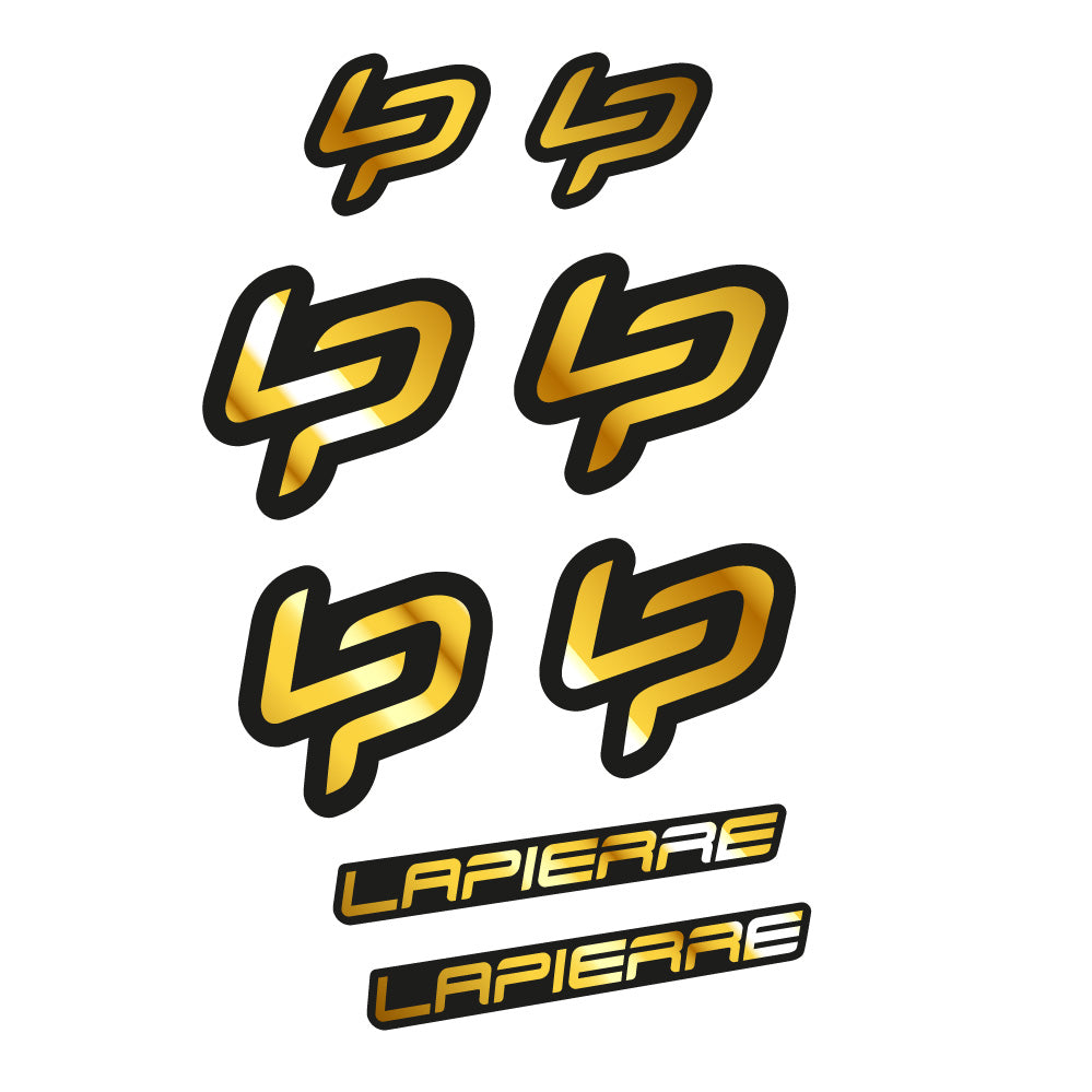 Stickers Lapierre compatibles Autocollants cadre
