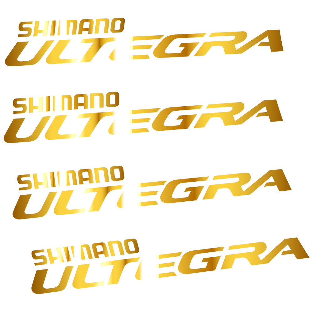 Stickers Shimano Ultegra compatibles Autocollants pédalier Route