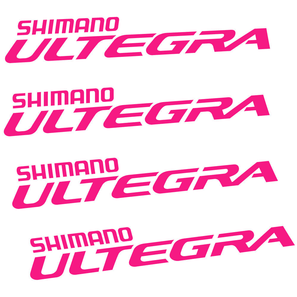 Stickers Shimano Ultegra compatibles Autocollants pédalier Route