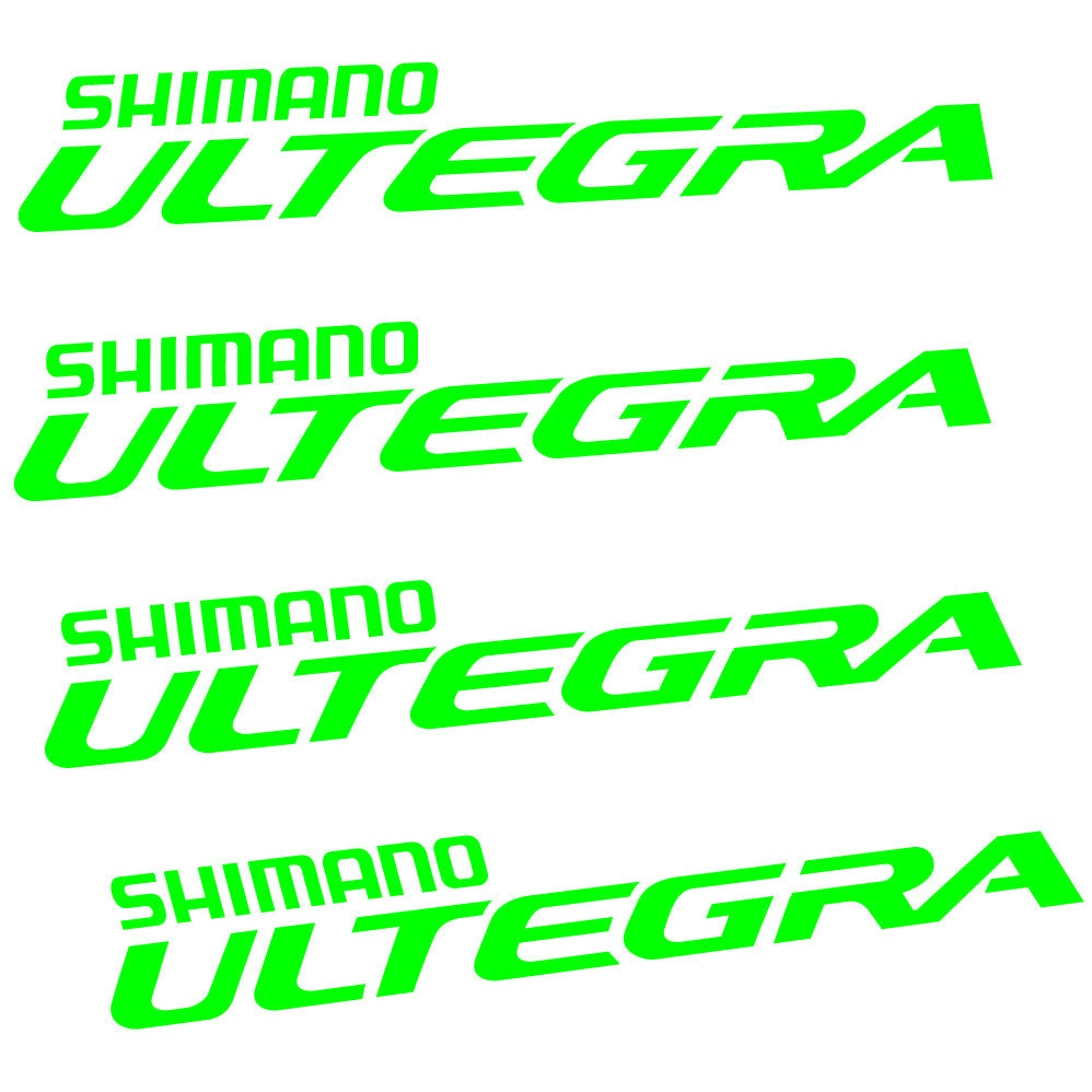Stickers Shimano Ultegra compatibles Autocollants pédalier Route