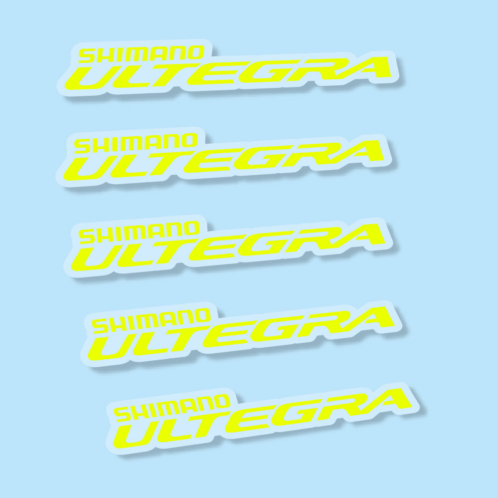 Stickers Shimano Ultegra compatibles Autocollants cadre Route